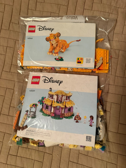 Two Disney Lego Sets