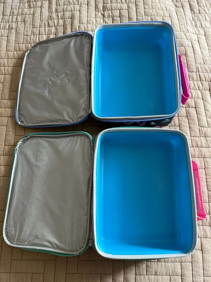 Two Thermos lunch kits