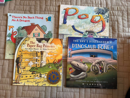 Children's Books - Dragon & Dinosaur Themed Bundle