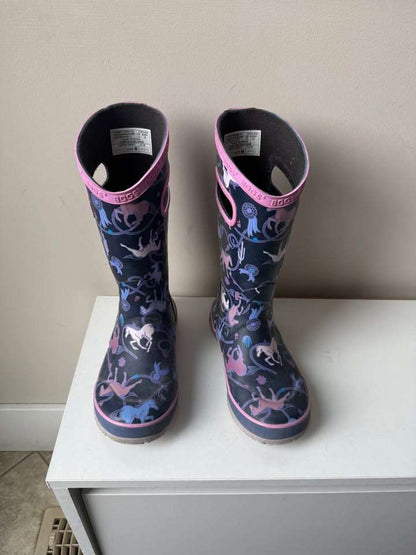 Rodeo Horses Bogs Rainboots Size 13, Shoes 13 (Kids:4-8yr)