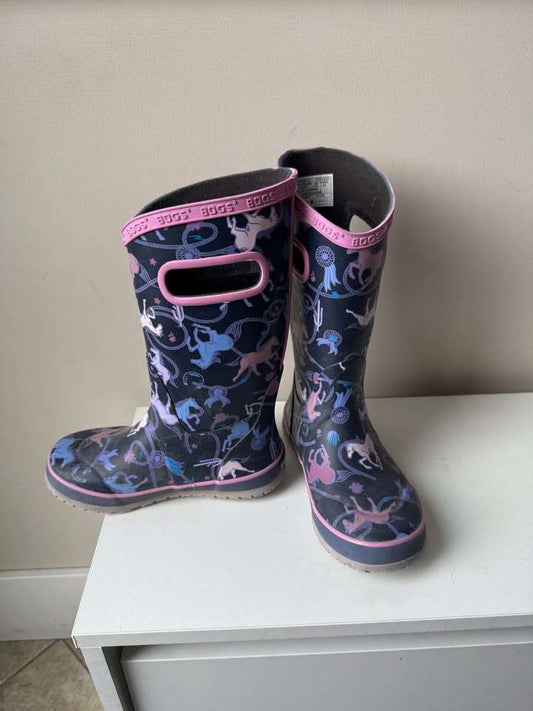 Rodeo Horses Bogs Rainboots Size 13, Shoes 13 (Kids:4-8yr)