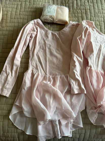 Ballet Dress Bundle + Tights, Kids 5/5T