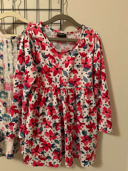 Girls Long Sleeve Dress Bundle , Kids 6/6X