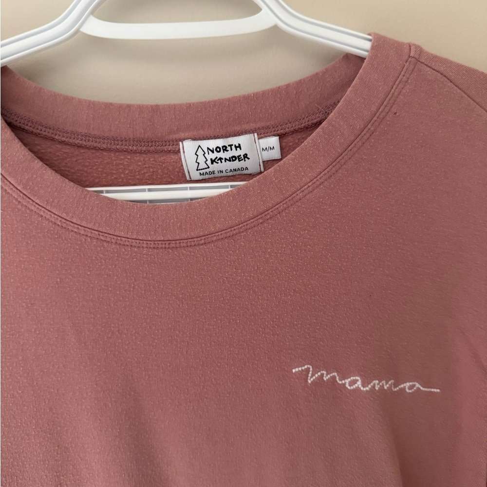 North Kinder Mama Crew Neck Tunic Sweater, Maternity M (8-10)