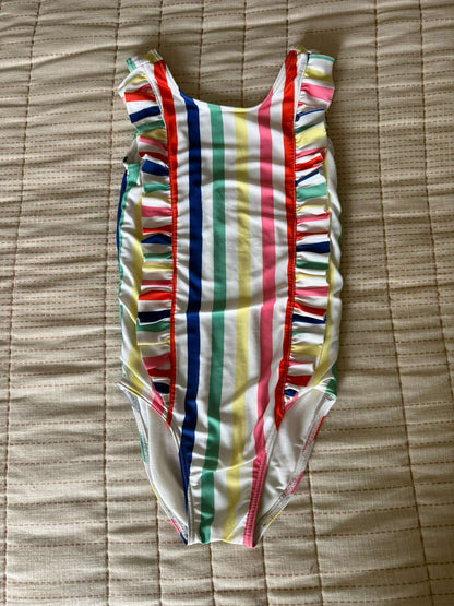 Tucker + Tate Multicolor Striped Swimsuit, Kids 4/4T