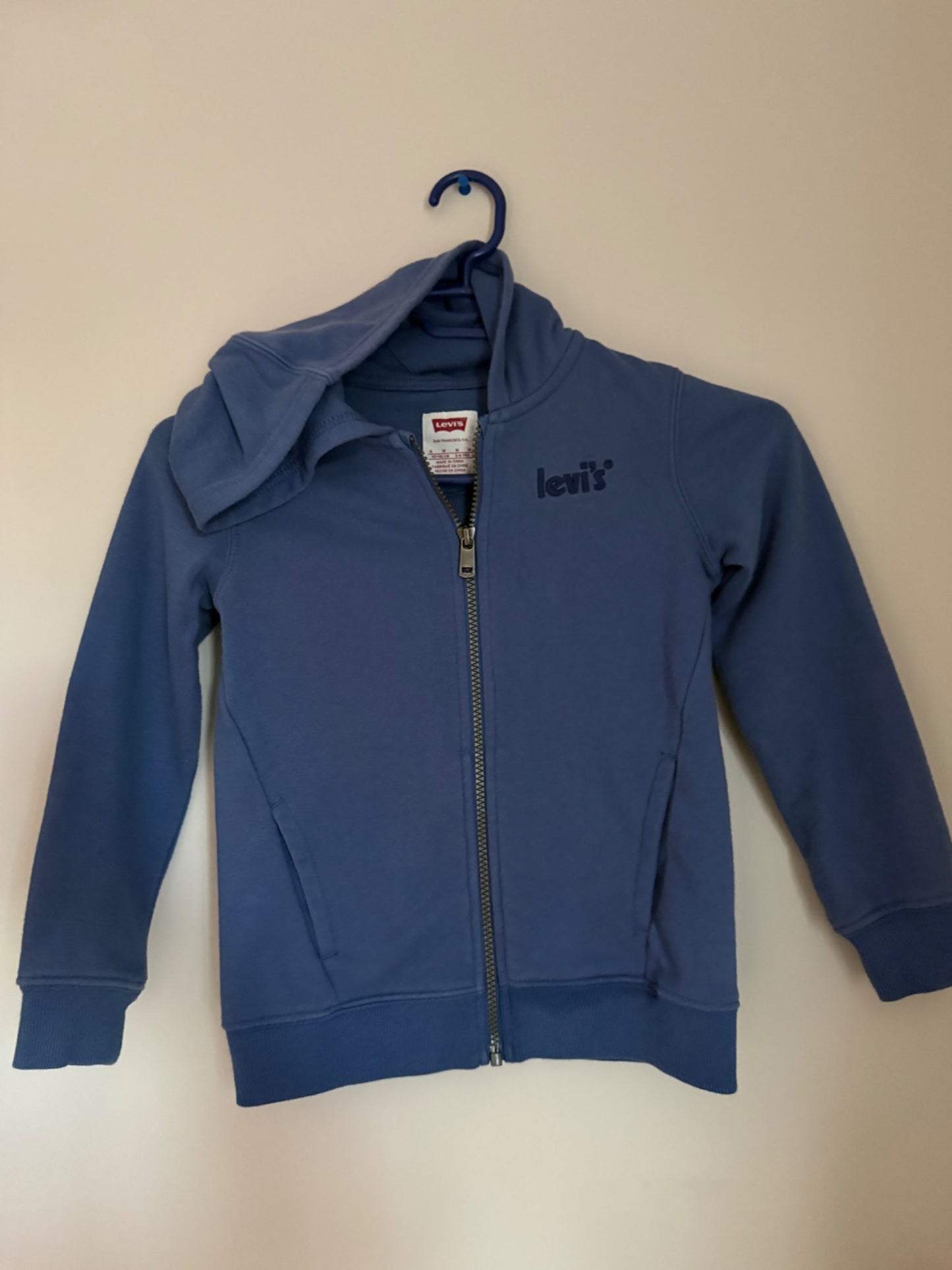 Levi’s Navy Zip-Up Hoodie, Kids 5/5T