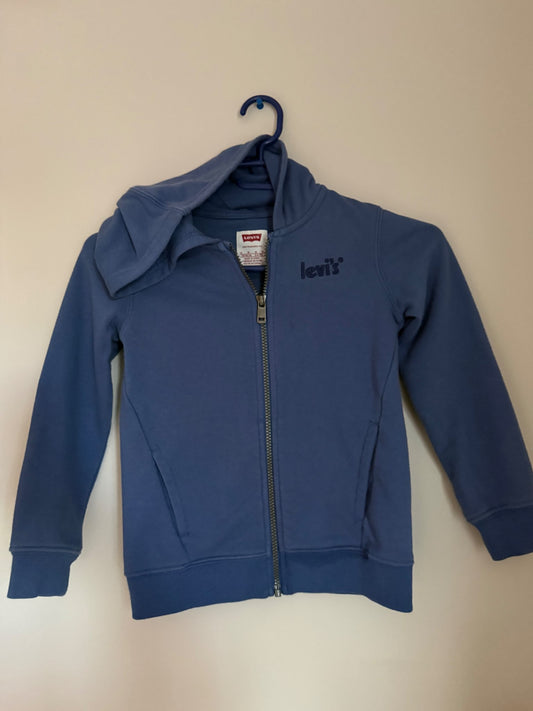 Levi’s Navy Zip-Up Hoodie, Kids 5/5T