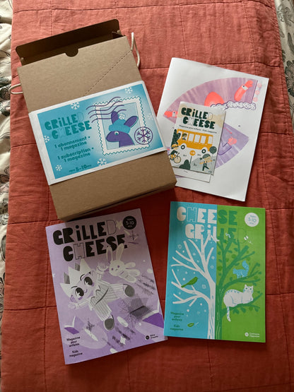Grilled Cheese Kids Magazine Bundle (Bilingual French/English)