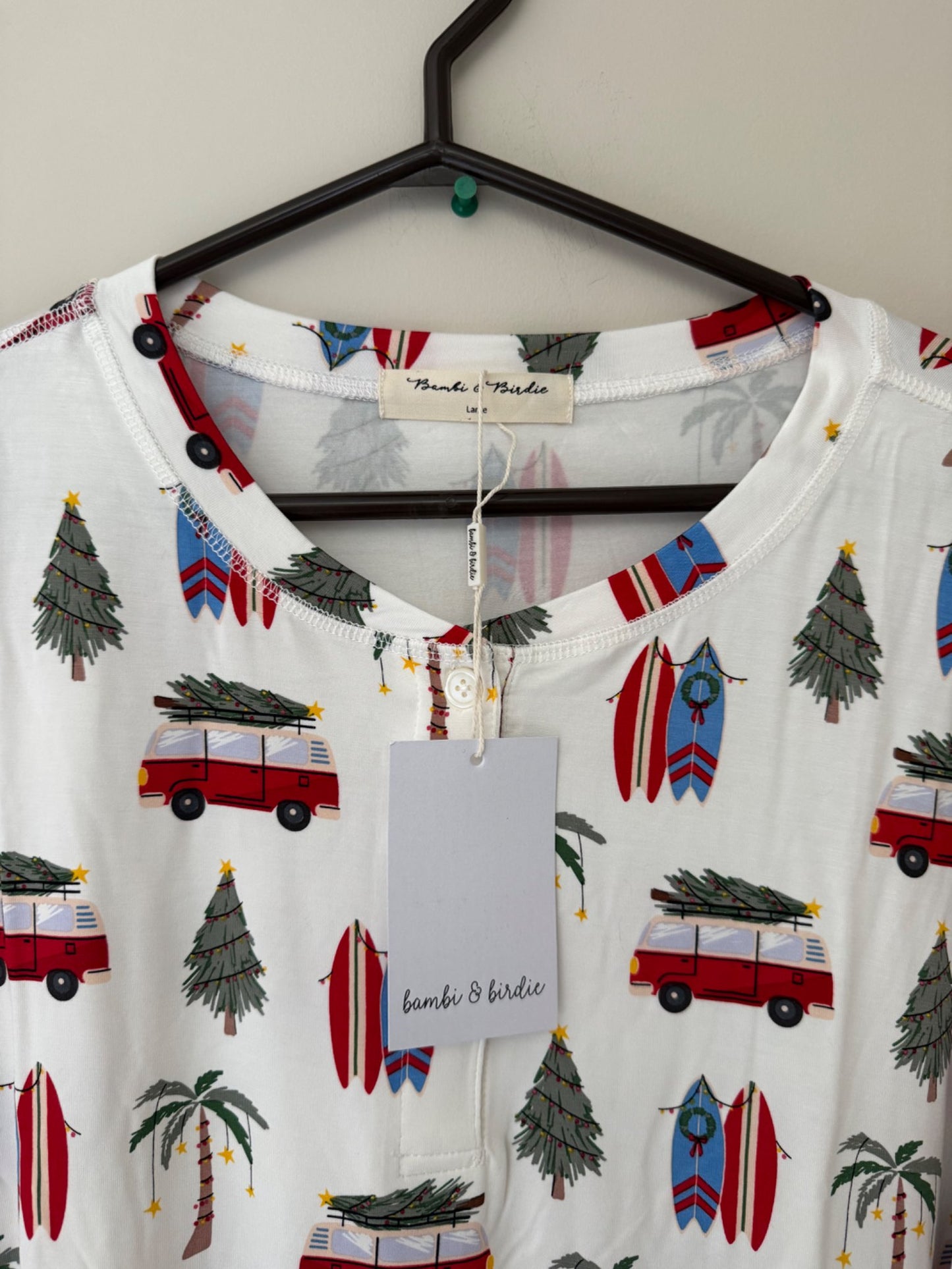 Bambi & Birdie Adult Pajama Set NWT - MRSP: $130, Maternity L (12-14)