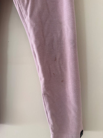Deux par Deux Mauve Tulle Skirted Leggings - Girls Size 7, Kids 7