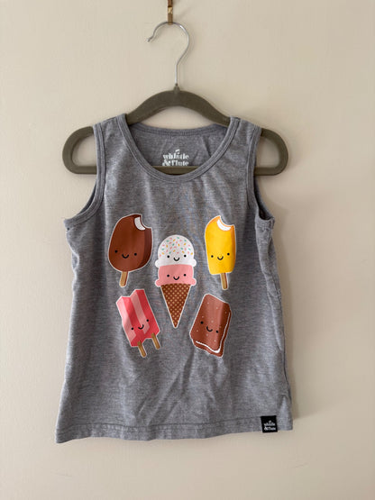 Whistle & Flute Ice Cream Tank Top, 5-6 Years, Kids 5/5T