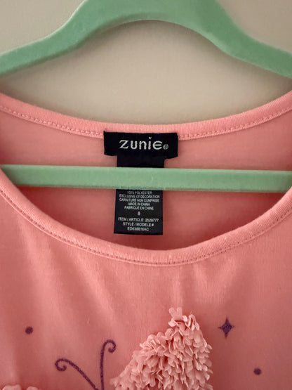 Zunie Butterfly Rainbow Tulle Dress - Girls Size 8, Kids 8