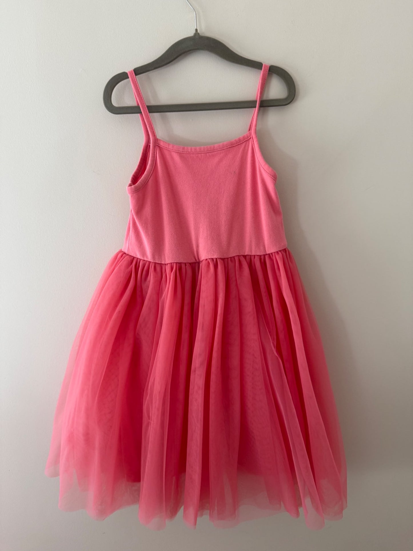 Rise Little Earthling Coral Pink Tulle Dress - Girls Size 5-6, Kids 5/5T