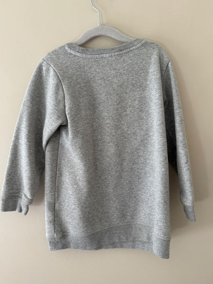 Gap Rainbow Fanny Pack Graphic Sweatshirt - Girls Size 5, Kids 5/5T