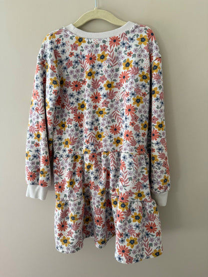 Anko Floral Sweatshirt Dress — Size 6T , Kids 6/6X