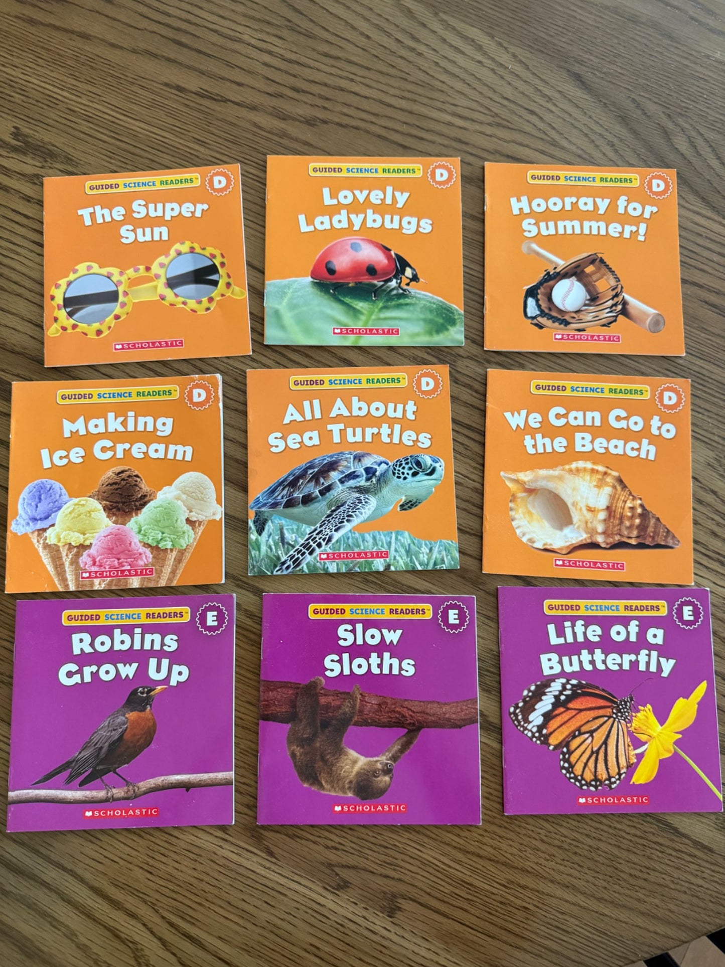 Scholastic Guided Science Readers Bundle (9 books)