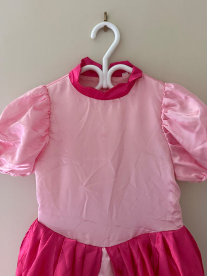 Princess Peach Costume Dress, Kids 6/6X