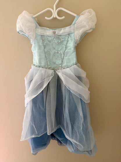 Disney Cinderella Costume Dress — Size 5/6, Kids 5/5T