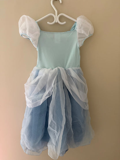 Disney Cinderella Costume Dress — Size 5/6, Kids 5/5T