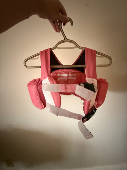 Current Tyed Kids Swim Vest, Pink, Weight 22-66lb