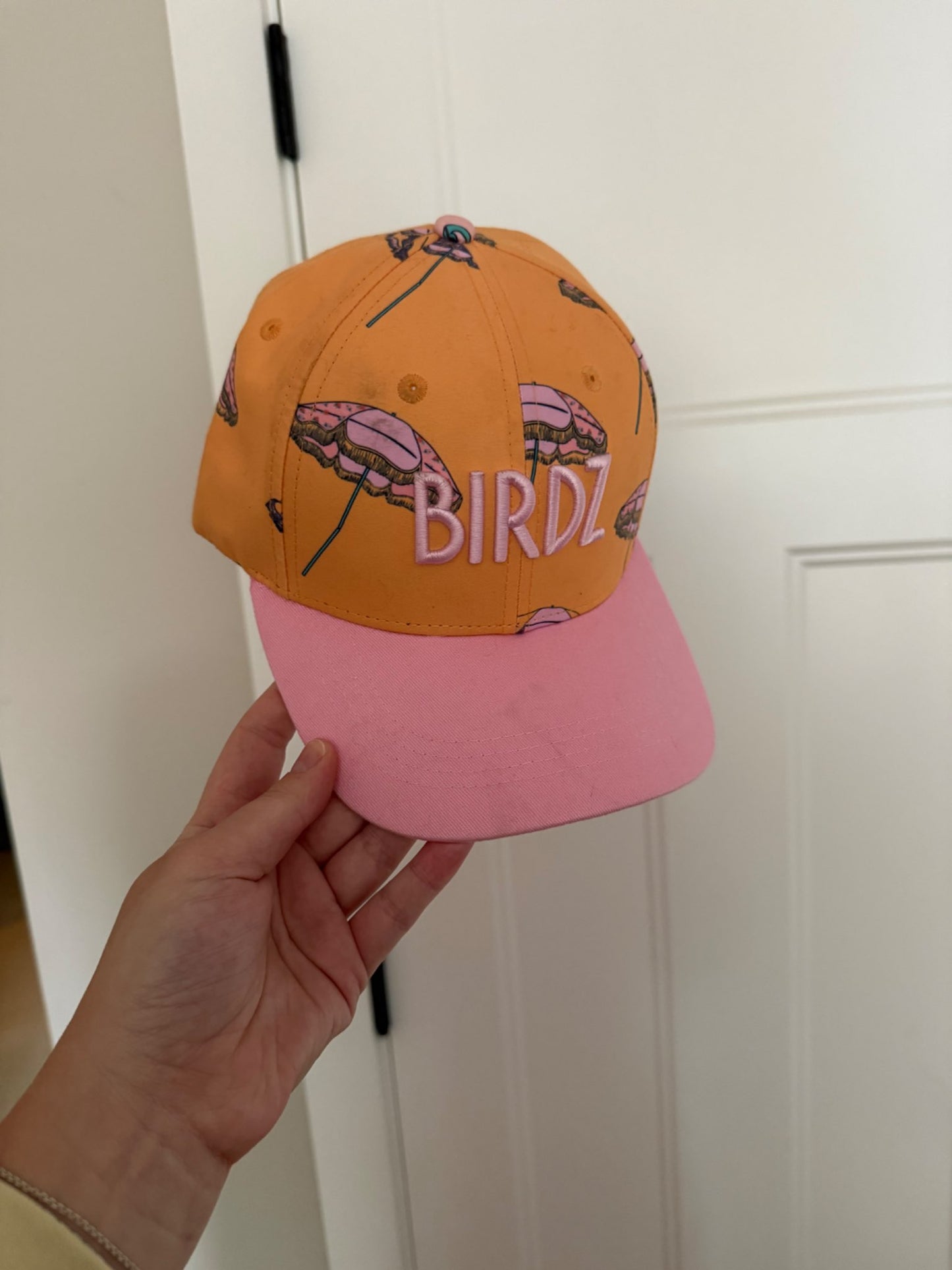 BIRDZ Kids Beach Umbrella Snapback Hat, Size 6/10