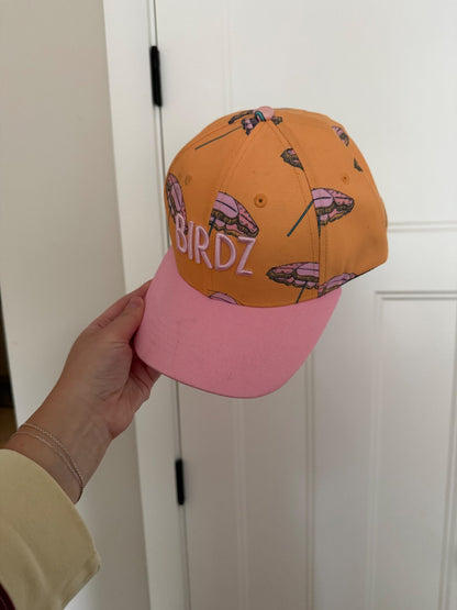 BIRDZ Kids Beach Umbrella Snapback Hat, Size 6/10