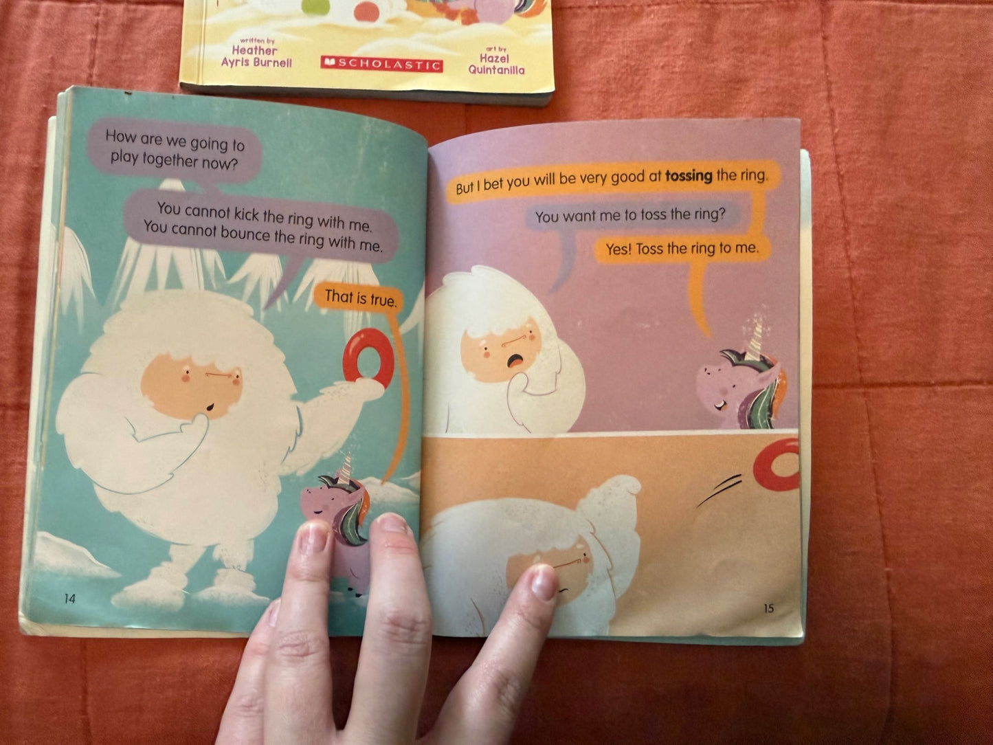 Unicorn and Yeti Scholastic Acorn Books, Set of 2