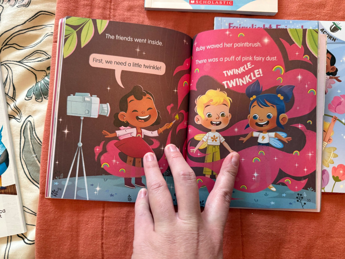 Fairylight Friends Scholastic Acorn Books, Set of 3