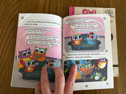 Owl Diaries Scholastic Branches Books, Set of 2