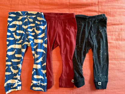 Little & Lively Leggings, 3 Pack, 6-9 Months 2/2, Kids 9 Month (6-9M)