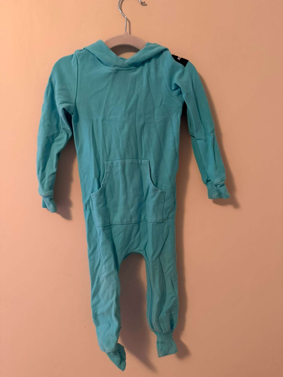 Rowe Hooded Long Sleeve Zomper/Romper, 12-18 Months, Aqua, Kids 18 Month (12-18M)