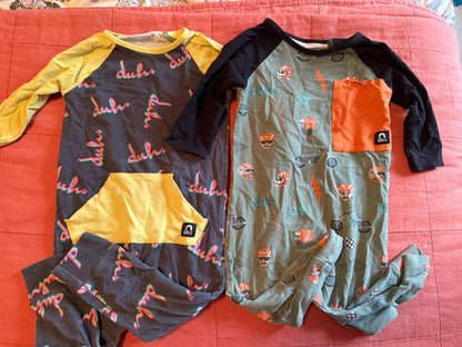 RAGS Essential Rompers, 2 Pack, 12-18 Months 1/2, Kids 18 Month (12-18M)