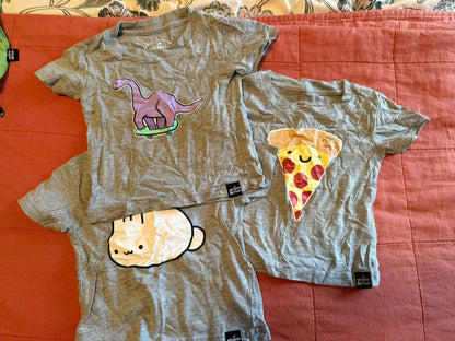 Whistle & Flute Kawaii Tees, 3 Pack, 12-18 Months, Kids 18 Month (12-18M)