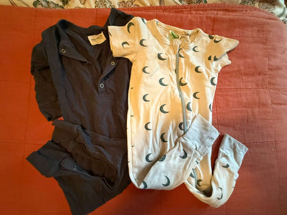 Mini Mioche and Parade Organics Sleepers, 6-12 Months, 2 Pieces, Kids 12 Month (9-12M)