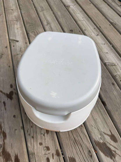 Summer Infant 3-in-1 Potty Training Toilet, White and Blue