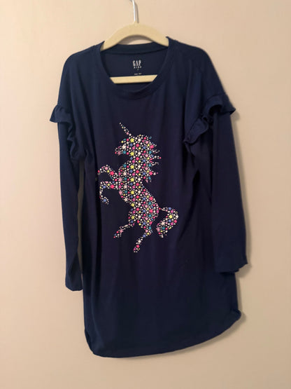 GapKids Unicorn Tunic - Size 6, Kids 6/6X