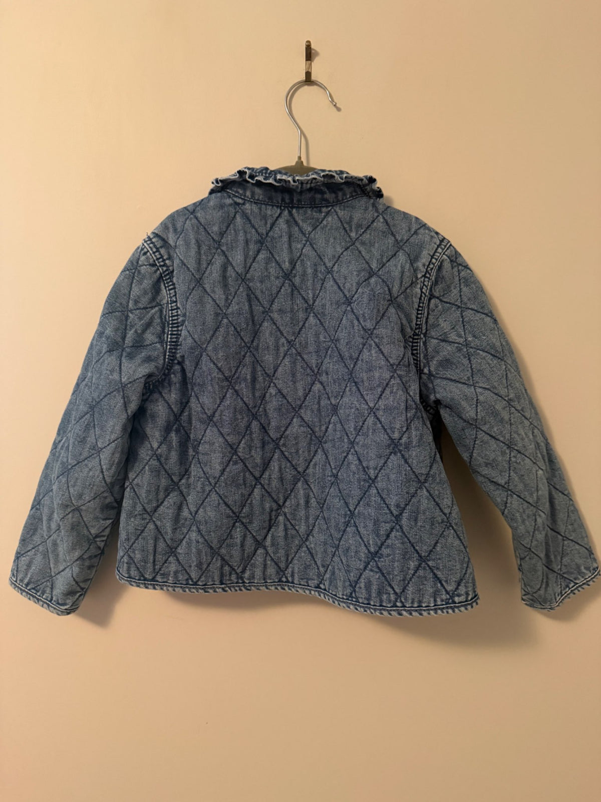 H&M denim quilted jacket, Kids 6/6X