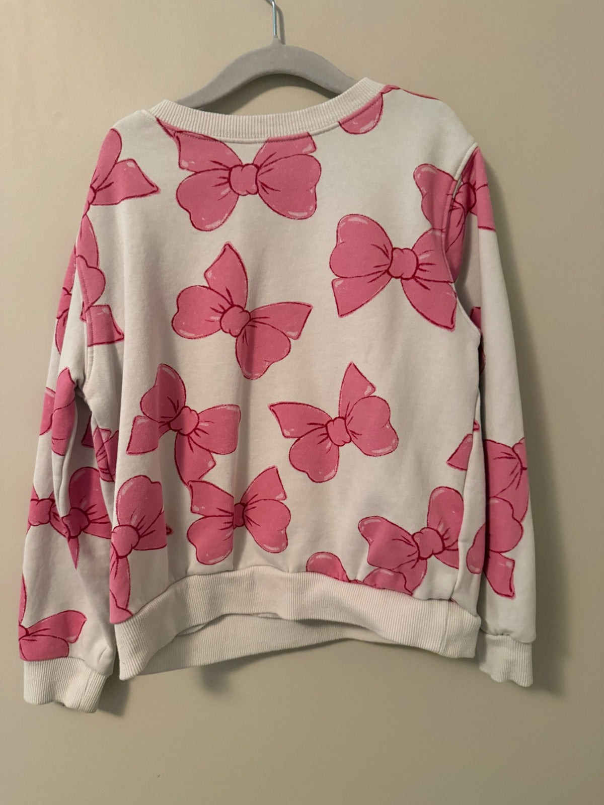 H&M bow-print sweatshirt, Kids 6/6X