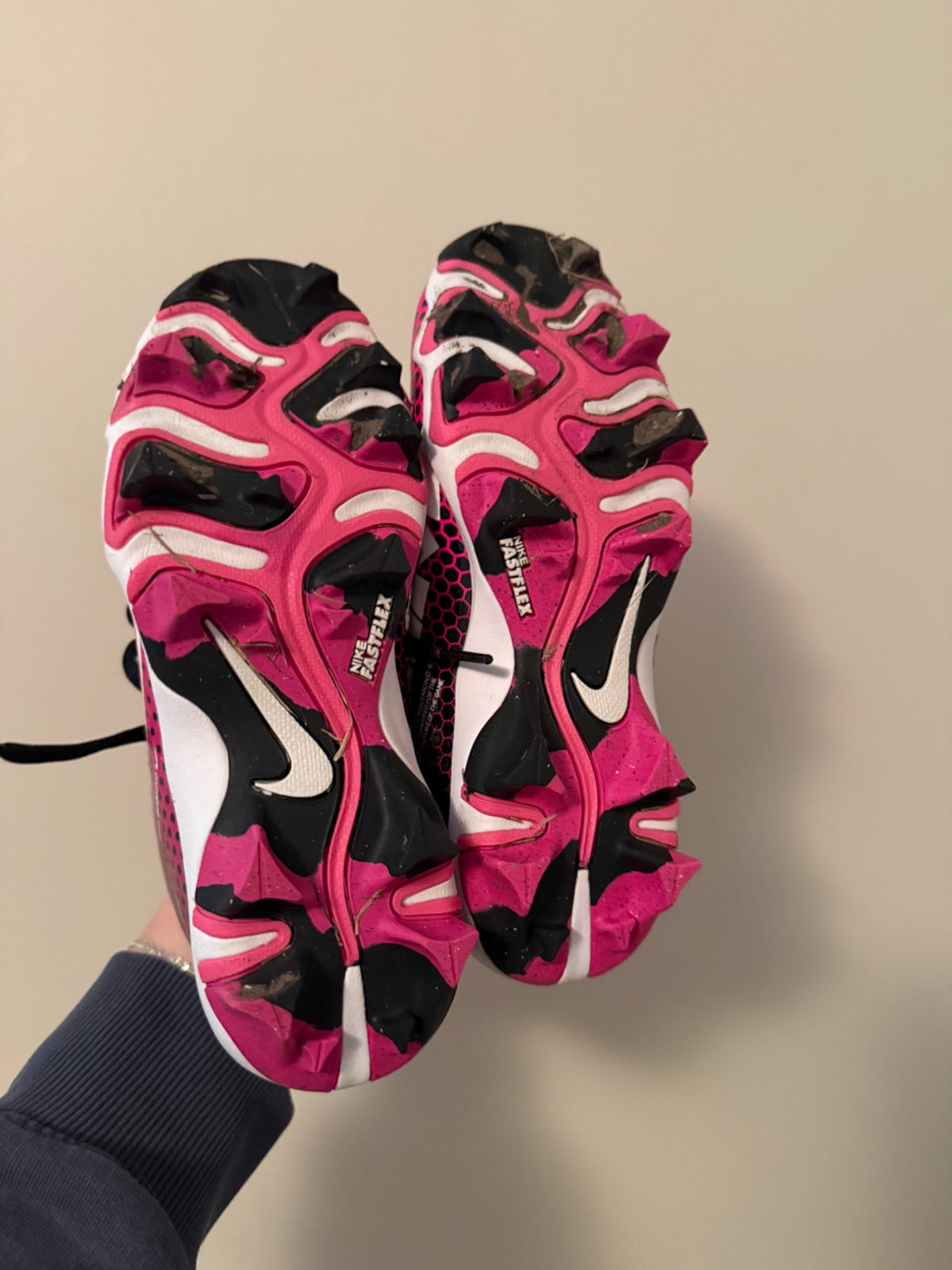 Nike Hyperdiamond 4 Keystone cleats Size 1, Shoes 1 (Kids:4-8yr)