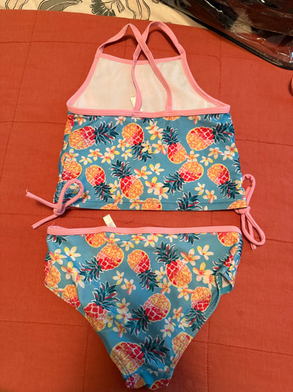 Two-piece tankini swimsuit, Kids 6/6X