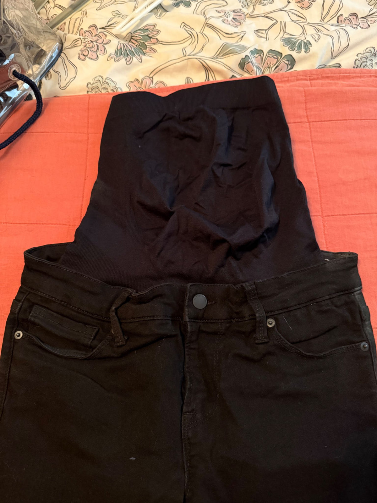 Blanqi Denim "Secret Fit Belly" skinny jeans, Maternity M (8-10)