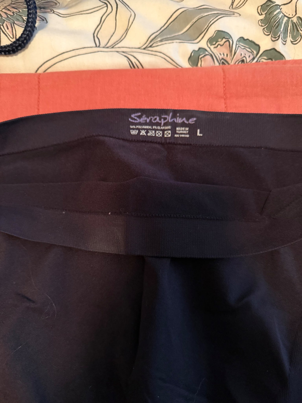 Seraphine ribbed maternity leggings , Maternity L (12-14)