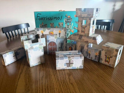Djeco Fortissimo! Castle Building Toy