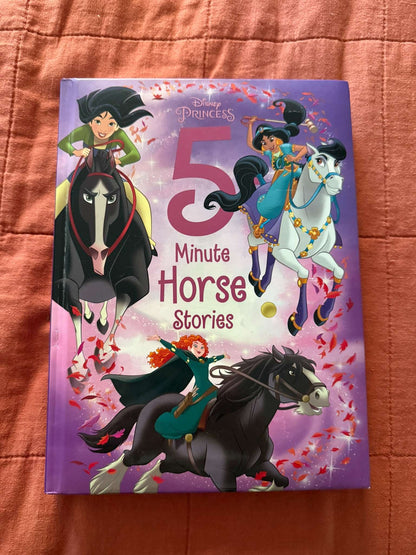 Disney Princess 5-Minute Horse Stories – Hardcover