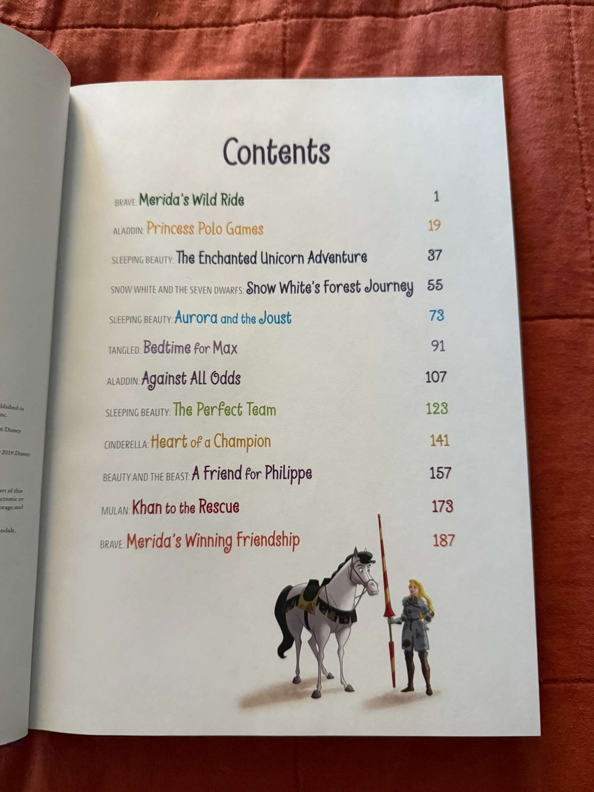 Disney Princess 5-Minute Horse Stories – Hardcover