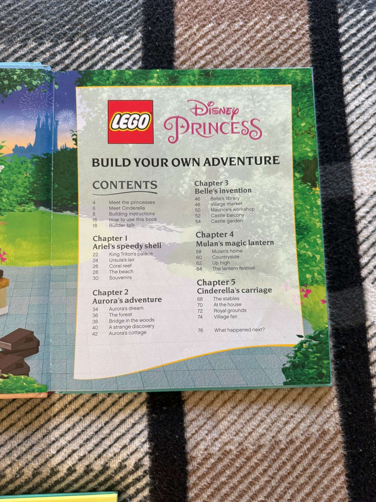 LEGO “Build Your Own Adventure” Book Bundle – Friends + Disney Princess (Books only)