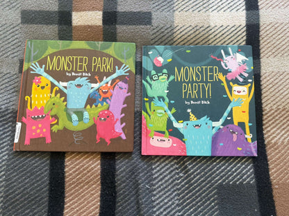 Annie Bach Monster Books Bundle of 2