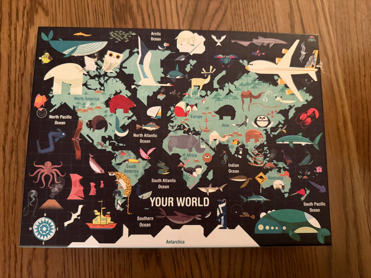 Mudpuppy "Your World" 1000-Piece Puzzle