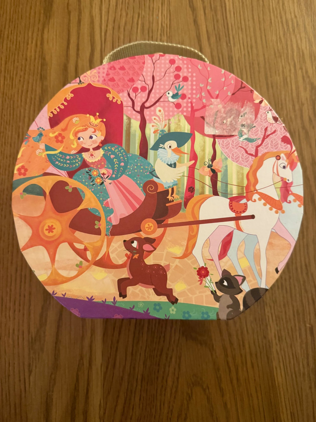 Janod Princess Carriage Puzzle in Carry Case - 54 Pieces