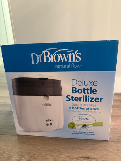Dr Brown’s Deluxe Bottle Sterilizer; Retail $80